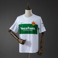 Camiseta Retro Elche 2025/26 — Edición Vintage Franjiverde