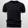 Neravo™ | Camiseta de punto con relieve - Negro Ralph Lauren frontal