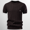Neravo™ | Camiseta de punto con relieve - Marrón espresso Ralph Lauren frontal