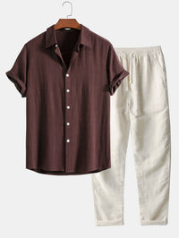 Adrian™ | Conjunto de lino para hombre