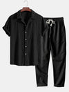 Rivano™ | Camisa jacquard y pantalón de lino
