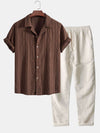 Rivano™ | Camisa jacquard y pantalón de lino