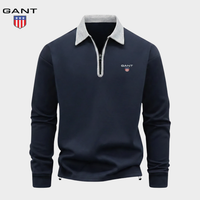 Brenon™ | Jersey polo con cremallera