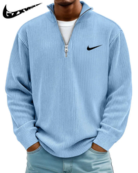 Revon™ | Jersey acanalado media cremallera