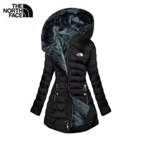 Elvessa™ | Abrigo largo acolchado con capucha