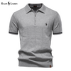 Avenrol RL™ | Polo de punto con media cremallera