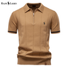 Avenrol RL™ | Polo de punto con media cremallera