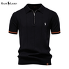 Avenrol RL™ | Polo de punto con media cremallera
