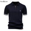Avenrol RL™ | Polo de punto con media cremallera