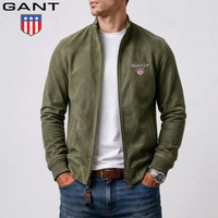 Stand-Collar Bomber Jacket