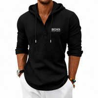 Arvelo™ | Sudadera con capucha de tacto gofrado