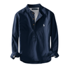 Velmonte RL™ | Camisa de lino popover con cuello mao