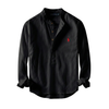 Velmonte RL™ | Camisa de lino popover con cuello mao