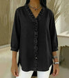 Vanilys™ | Blusa con escote V y volantes