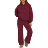 Comfora™ | Chándal de felpa oversize con capucha