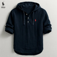 Valtero™ RL | Camisa de lino con capucha