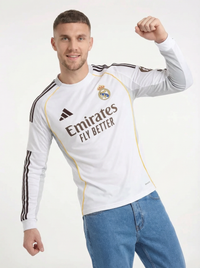 Camiseta local Madrid 2025/26 manga larga