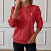 Celvia™ | Jersey de ochos con media cremallera