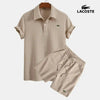 Korven LC™ | Conjunto polo y short en punto texturizado