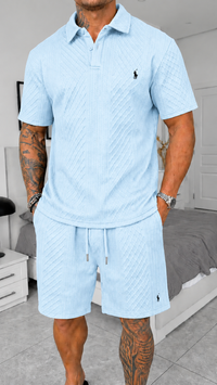 Taverno™ RL | Conjunto polo con textura