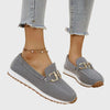 Loidari™ | Mocasín de punto con detalle dorado