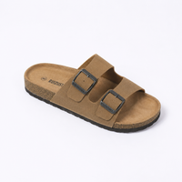 Bostero™ | Zuecos de ante taupe