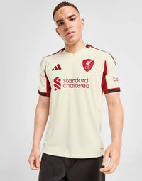Camiseta visitante Liverpool 2025/26