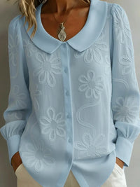 Florieva™ | Blusa bordada encanto eterno