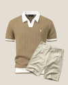 Alteros™ | Conjunto polo y bermuda estilo old money
